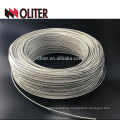 ss304 flexible insulated braid shielding cable platinum wire thread rtd thermal resistance manufacturer pt100